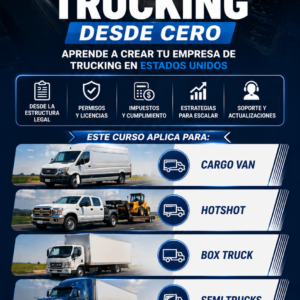 Inscripción al curso Trucking desde Cero